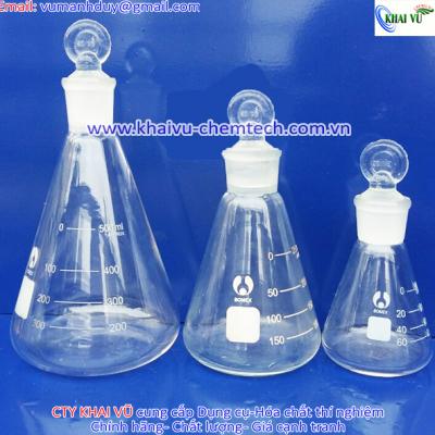 Bình tam giác có nút nhám 250ml