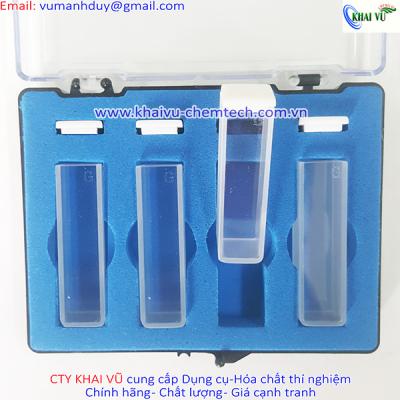 Cuvet thủy tinh có nắp 10mm