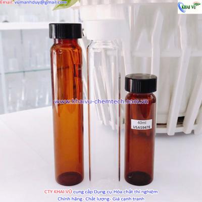 Chai đựng mẫu Mỹ