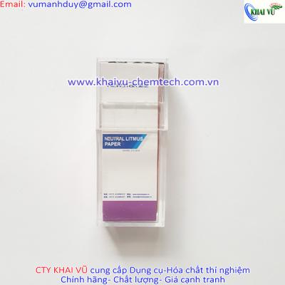 Giấy quỳ tím một hộp 100 que