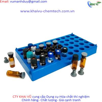 Giá đựng chai vial 2ml (50 chỗ) Isolab