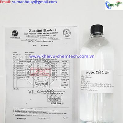 Nước cất 1 lần
