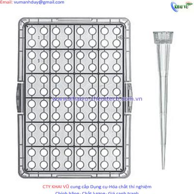 HỘP ĐỰNG TIP TRẮNG 0.5-20UL, 96 CÁI/HỘP 149794 VITLAB