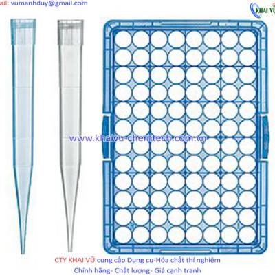 HỘP ĐỰNG TIP XANH 50-1000UL, 96 CÁI/HỘP 150194 VITLAB