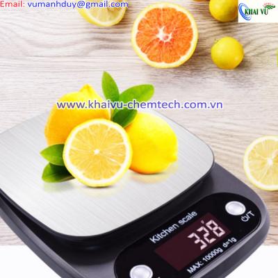 Cân điện tử mini 3kg-5kg-10kg dùng trong nhà bếp, cân thực phẩm, làm bánh Ebalance Kitchen Scale - kèm pin