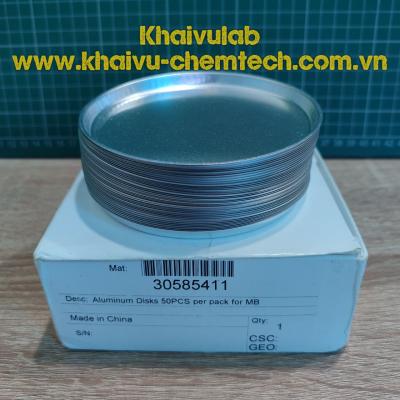 (Hàng Ohaus) Hộp 50 đĩa cân nhôm phi 9cm cho cân sấy ẩm Ohaus thí nghiệm