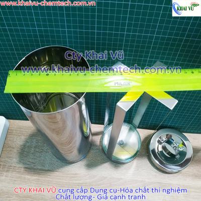 Hộp inox dùng hấp đĩa petri phi 90mm, 100mm