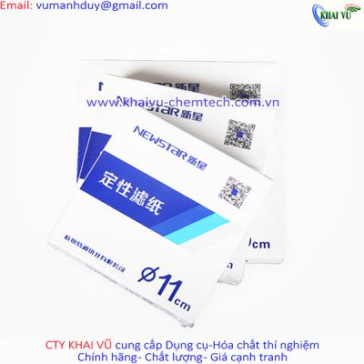 Hộp 100 tờ giấy lọc định tính và phụ kiện