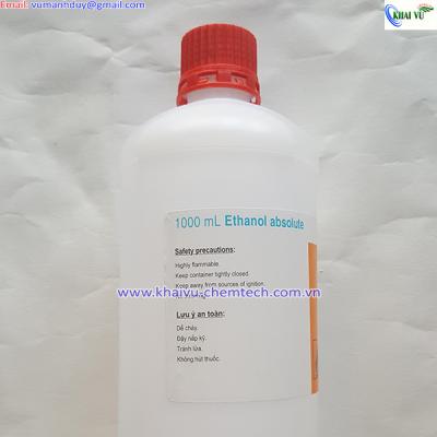 Cồn tuyệt đối 99.5 Ethanol Absolute (Chemsol) tinh khiết thí nghiệm