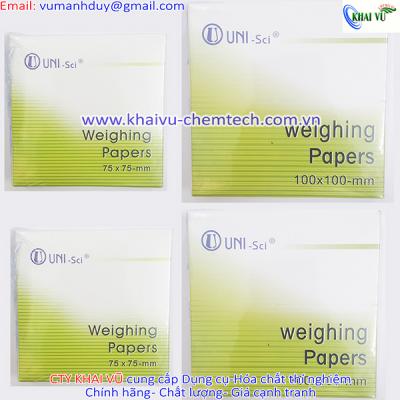 Giấy cân mẫu Hộp 500 tờ (Weighing Paper).
