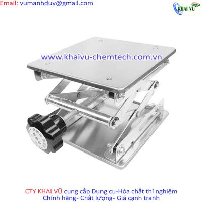 Bàn nâng inox nâng dụng cụ 10x10cm 15x15cm 20x20cm dùng thí nghiệm