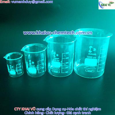 [Hãng Duran- Đức] Cốc thủy tinh chịu nhiệt 50ml 100ml 250ml 600ml có mỏ