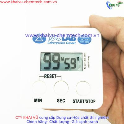[Hãng ISOLAB- ĐỨC] Đồng hồ điện tử hẹn giờ đếm ngược thí nghiệm