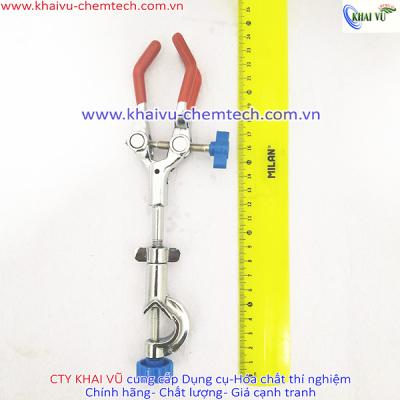 Kẹp 3 ngón (3 chấu) bằng hợp kim bền bỉ CÓ KHÓA Ở ĐẾ dài 22cm