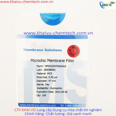 [Membrane Solution-Mỹ] Màng lọc vi sinh MCE 0.45um, phi 47mm (Hộp 100 cái)