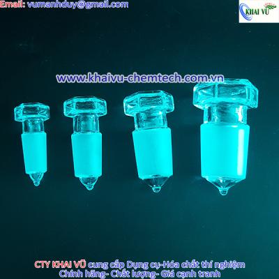 NÚT THỦY TINH NHÁM lục giác nhiều size 14/23 - 19/26 - 24/29 - 29/32
