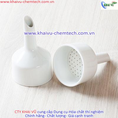 Phễu lọc Buchner bằng SỨ chịu nhiệt thí nghiệm